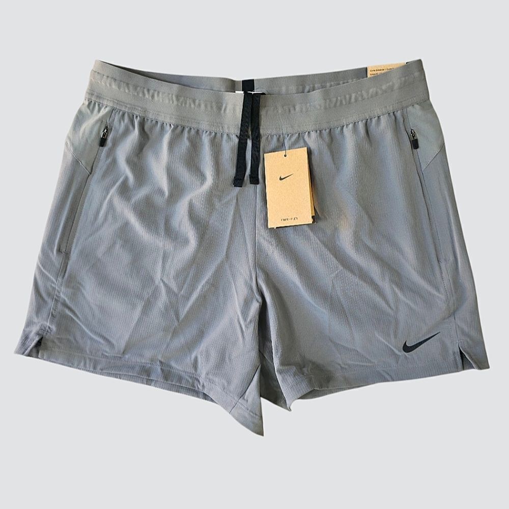 Nike Dri-FIT Flex Rep 5" Unlined Fitness Shorts FN3002-084 Smoke Grey Men's L